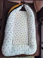 Babynestje XL Okergeel/donkerblauw € 25, Ophalen, Zo goed als nieuw, Overige typen