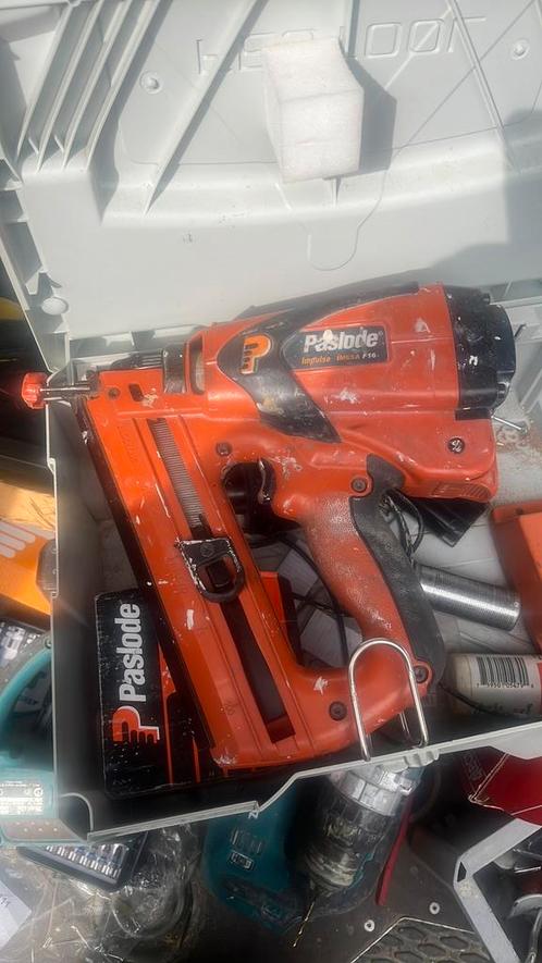 Paslode IM65a F16, Doe-het-zelf en Verbouw, Gereedschap | Handgereedschap, Zo goed als nieuw, Ophalen of Verzenden