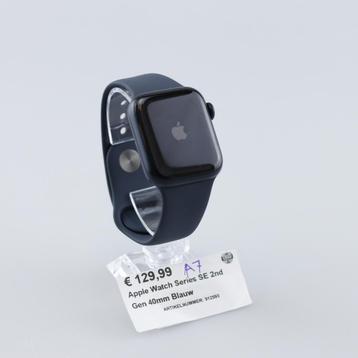 Apple Watch Series SE 2nd Gen 40mm Blauw beschikbaar voor biedingen