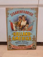 Affiche reclamebord holland Amerika, Verzamelen, Ophalen of Verzenden, Gebruikt, Reclamebord