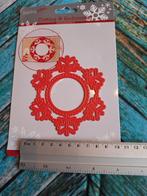 Winter huisje + sneeuwster, Ophalen of Verzenden, Kerst, Pons of Mal