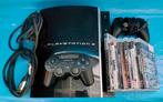 Sony Playstation 3 (Phat) 320GB with 5 Games, Spelcomputers en Games, Spelcomputers | Sony PlayStation 3, Ophalen, Phat, Met 2 controllers