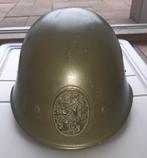 Nederland M34 Helm heel mooie staat, lichte vliegroest., Verzamelen, Ophalen of Verzenden, Landmacht, Nederland, Helm of Baret