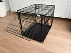 Adori hondenbench zwart met mat te koop zgan 61x46x53cm lbh, Dieren en Toebehoren, Ophalen, Zo goed als nieuw