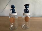 2 schattige ‘Delfts Blauwe’ gerestylde Snoopy potten, Huis en Inrichting, Keuken | Potten en Pannen, Ophalen of Verzenden, Nieuw