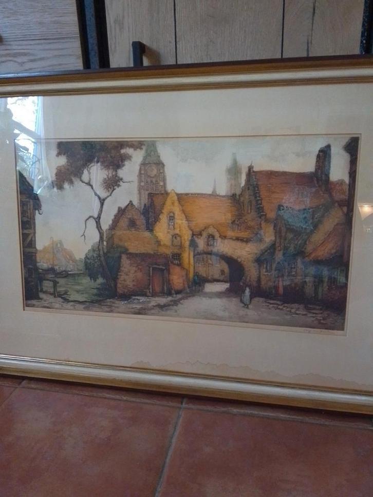 Alfred van Neste, Antiek en Kunst, Kunst | Schilderijen | Klassiek, Ophalen of Verzenden