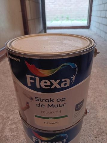 Nieuwe 2.5L verfblik (roomwit) – ongebruikt beschikbaar voor biedingen