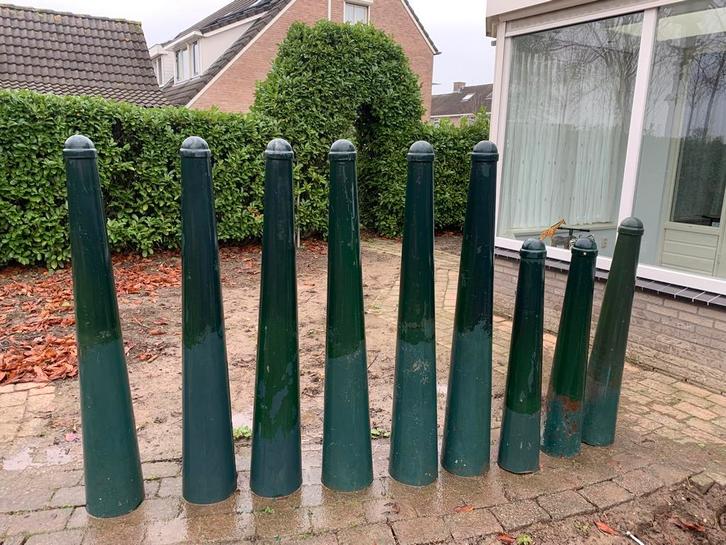 Te koop: 11st afzetpaal ‘Rotterdammertje’, Tuin en Terras, Tuinhekken en Hekwerk, Gebruikt, Overige typen, IJzer, Ophalen