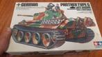Tamiya panther G  1:35   kitnr 35176, Hobby en Vrije tijd, Modelbouw | Auto's en Voertuigen, Gebruikt, Tank, 1:32 tot 1:50, Ophalen of Verzenden