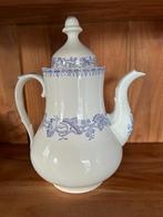 Geranium lila koffiepot groot model, Antiek en Kunst, Antiek | Servies los, Ophalen of Verzenden