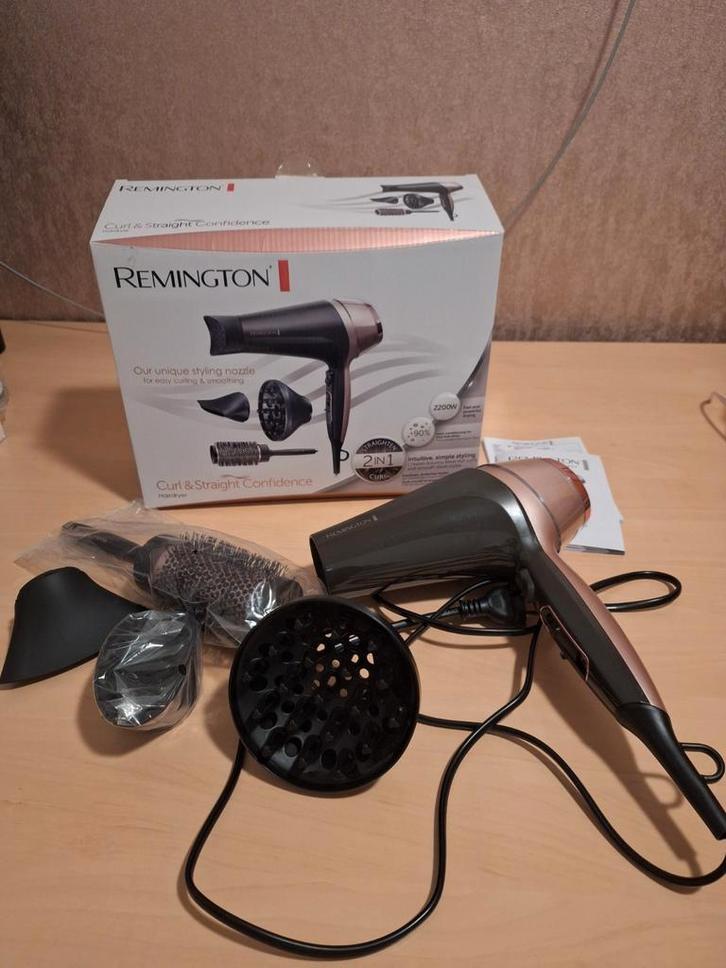 Remington,  curl & straight confidence. D5706, Witgoed en Apparatuur, Persoonlijke-verzorgingsapparatuur, Zo goed als nieuw, Haarverzorging