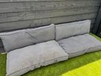 Palletkussens grijs, Tuin en Terras, Tuinmeubel-accessoires, Ophalen, Gebruikt