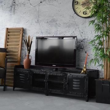 Industrieel tv meubel - industriële tv meubels - sale!