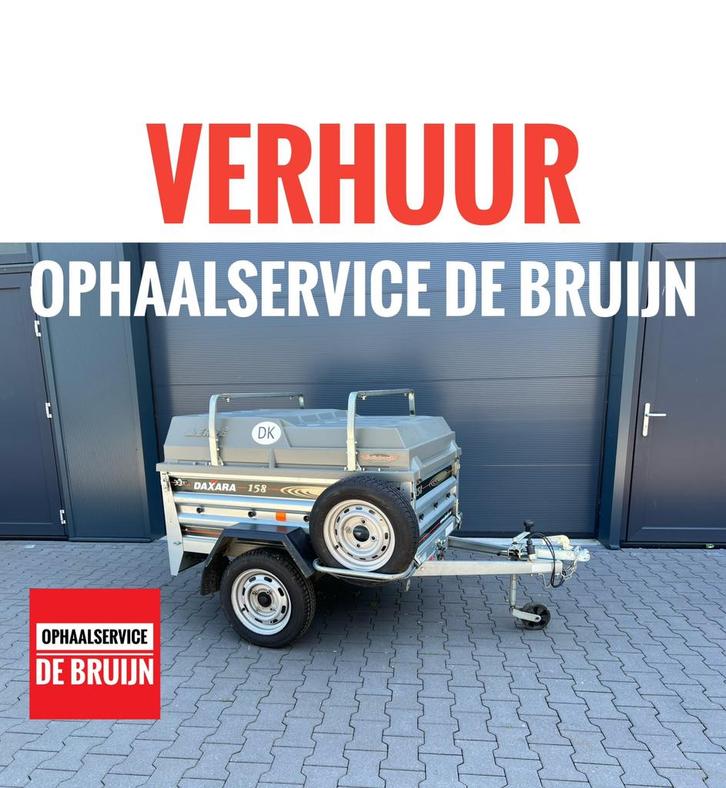 Leuke vakantie/verhuis of andere klusjes kleine aanhanger, Caravans en Kamperen, Verhuur