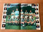HOLLAND SPORT 1968 poster !, Verzamelen, Sportartikelen en Voetbal, Gebruikt, Ajax, Poster, Plaatje of Sticker, Verzenden