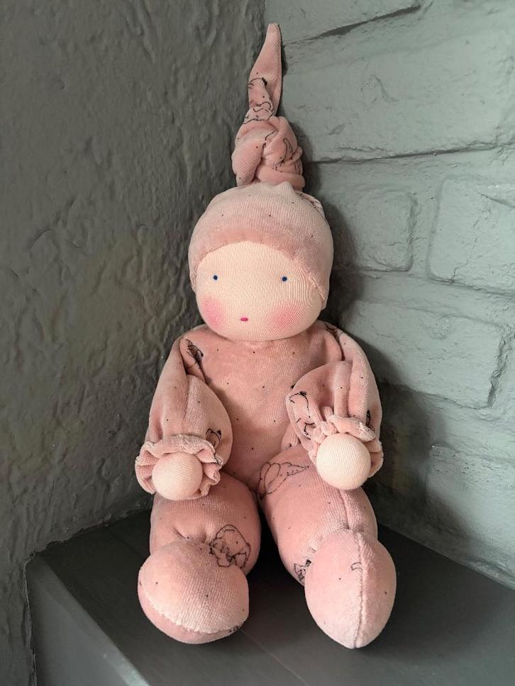 2- Zonnekind Knuffelpop 36ol / 30cm / Antroposofische pop, Kinderen en Baby's, Speelgoed | Poppen, Nieuw, Overige typen, Ophalen of Verzenden