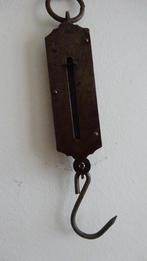 Koperen weeghaak voor huishoudelijk gebruik, Antiek en Kunst, Ophalen of Verzenden