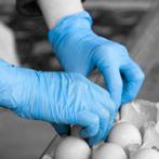 OPRUIMING: Blauwe nitril handschoenen EXTRA DIK (10x100) S, Verzenden, Nieuw