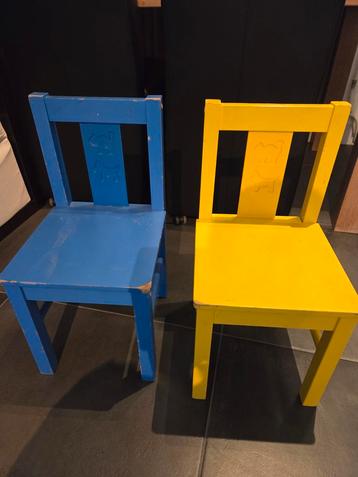 2 IKEA kinderstoelen - opknapper beschikbaar voor biedingen