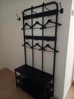 Ikea kapstok kleur zwart incl. 6 hangers., Huis en Inrichting, Woonaccessoires | Kapstokken, 150 tot 200 cm, Staande kapstok, Metaal