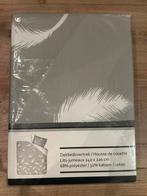 Nieuw Dekbedovertrek 240x220 - Grijs/Wit, Dekbedovertrek, Ophalen of Verzenden, Grijs, Nieuw