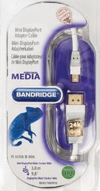 Mini displayport naar Displayport kabel 3 meter NIEUW, Ophalen of Verzenden, Nieuw