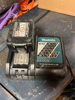 Makita accu en acculader 18 volt, Ophalen, Gebruikt