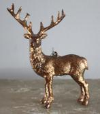 kunststof eland kerst hanger koperkleur , Diversen, Kerst, Ophalen of Verzenden, Gebruikt