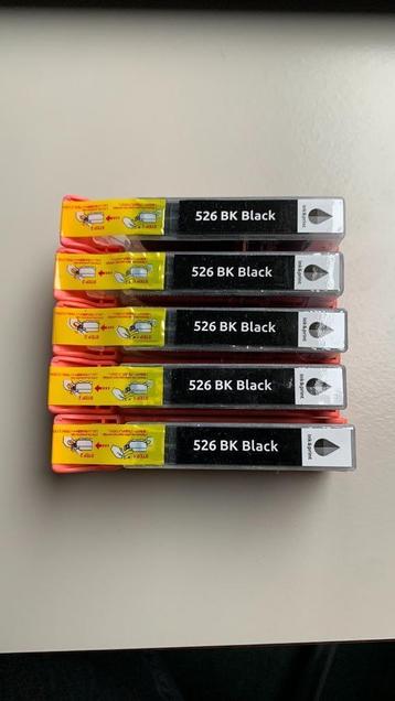 Canon cartridge 526 BK black | 5 stuks | meerdere sets beschikbaar voor biedingen