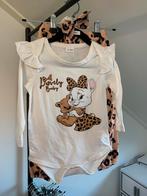 Broek met romper cartoon kat met beer 12-18 maanden (80-86), Meisje, ., Nieuw, Ophalen of Verzenden