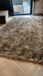 Hoogpolige Taupé, zware kwaliteit tapijt Goossens, Ophalen, Zo goed als nieuw, Rechthoekig, 200 cm of meer