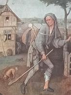 Hieronymus Jeroen Bosch offset prent - 30x30cm, Antiek en Kunst, Ophalen of Verzenden