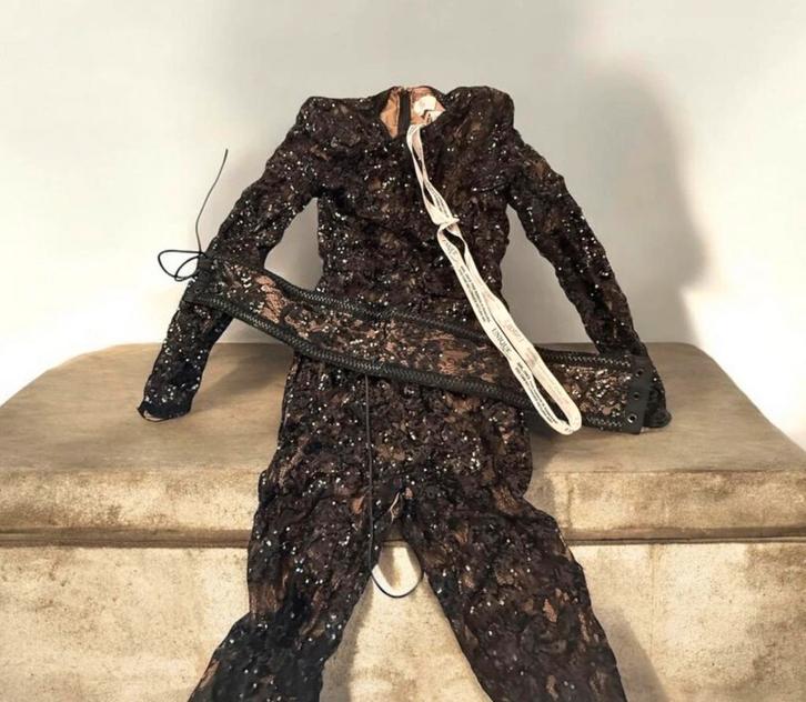 Unique the Label Jumpsuit, Kleding | Dames, Jumpsuits, Zo goed als nieuw, Maat 36 (S), Zwart, Ophalen of Verzenden