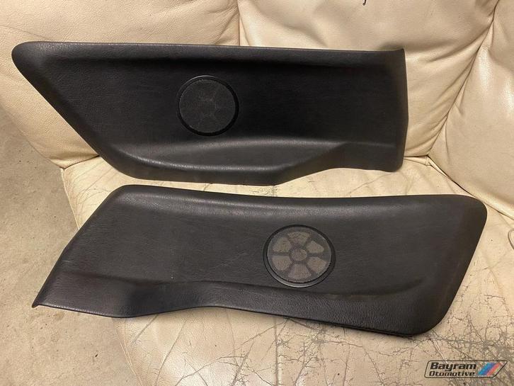 Bmw E36 cabrio deurpanelen achter inleg delen zwart leder m, Auto-onderdelen, Interieur en Bekleding, BMW, Gebruikt, Ophalen of Verzenden