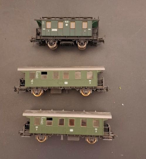 Ouderwetse rijtuigen, Hobby en Vrije tijd, Modeltreinen | H0, Gebruikt, Wagon, Gelijkstroom, Fleischmann, Ophalen of Verzenden
