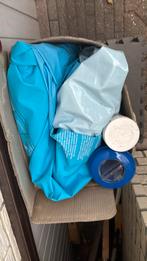 Bestway zwembad blauw, Ophalen of Verzenden, Zo goed als nieuw, 200 tot 400 cm, Minder dan 80 cm
