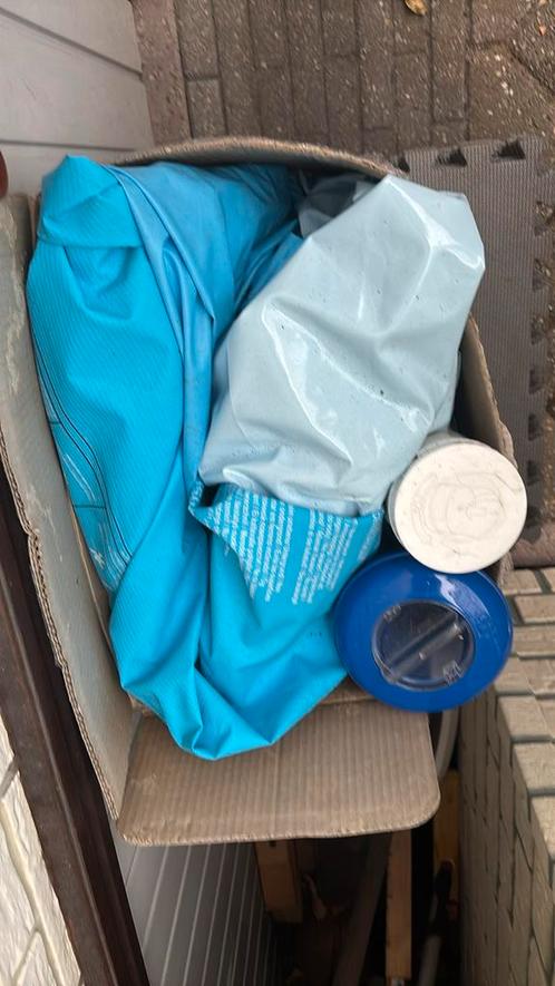 Bestway zwembad blauw, Tuin en Terras, Zwembaden, Zo goed als nieuw, Minder dan 80 cm, 200 tot 400 cm, Ophalen of Verzenden