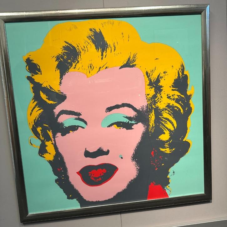 Andy Warhol - Marilyn Monroe Sunday B Morning 8 zeefdrukken, Antiek en Kunst, Kunst | Litho's en Zeefdrukken, Ophalen