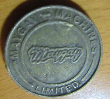 UK 20 Pence - Maygay Machines ltd token beschikbaar voor biedingen