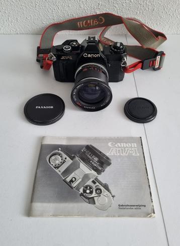 Canon AV-1 35mm Analoge Film Camera beschikbaar voor biedingen