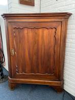 Antieke Hoekkast mahoniehout, Antiek en Kunst, Ophalen