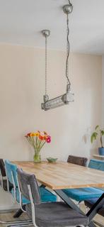 VT wonen industrieel tube hanglamp, Huis en Inrichting, Lampen | Hanglampen, Ophalen, Zo goed als nieuw, Industrieel, Minder dan 50 cm