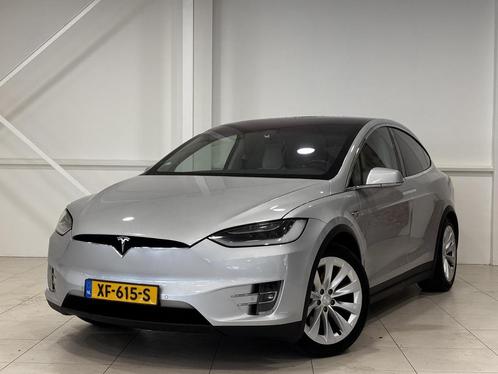 Tesla Model X 100D 7P | Trekhaak | Beige interieur | Autopil, Auto's, Tesla, Bedrijf, Te koop, Model X, 4x4, ABS, Achteruitrijcamera