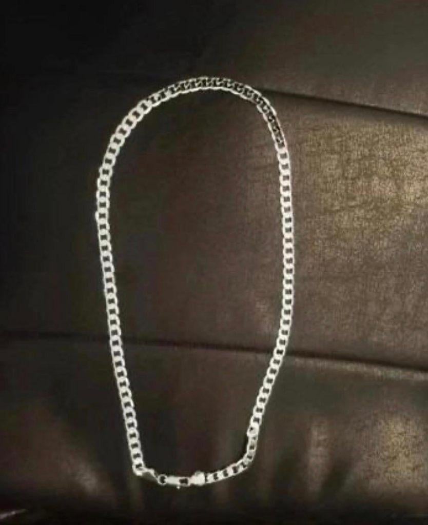 Ketting Sterling 925 Verzilverd 60cm, Sieraden, Tassen en Uiterlijk, Kettingen, Verzenden, Nieuw, Zilver, Overige materialen