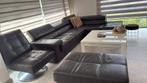 Leren bankstel compleet set, Huis en Inrichting, Ophalen, Gebruikt, Leer