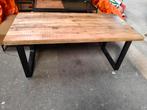 Eetkamer tafel, Ophalen, 50 tot 100 cm, Zo goed als nieuw, Rechthoekig