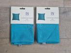2x Kussenhoes nieuw blauw 40 x 40, Huis en Inrichting, Ophalen of Verzenden, Nieuw, Blauw, Vierkant