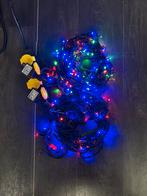 Te koop: 2 x gekleurde clusterverlichting voor buiten., Diversen, Kerst, Ophalen, Zo goed als nieuw