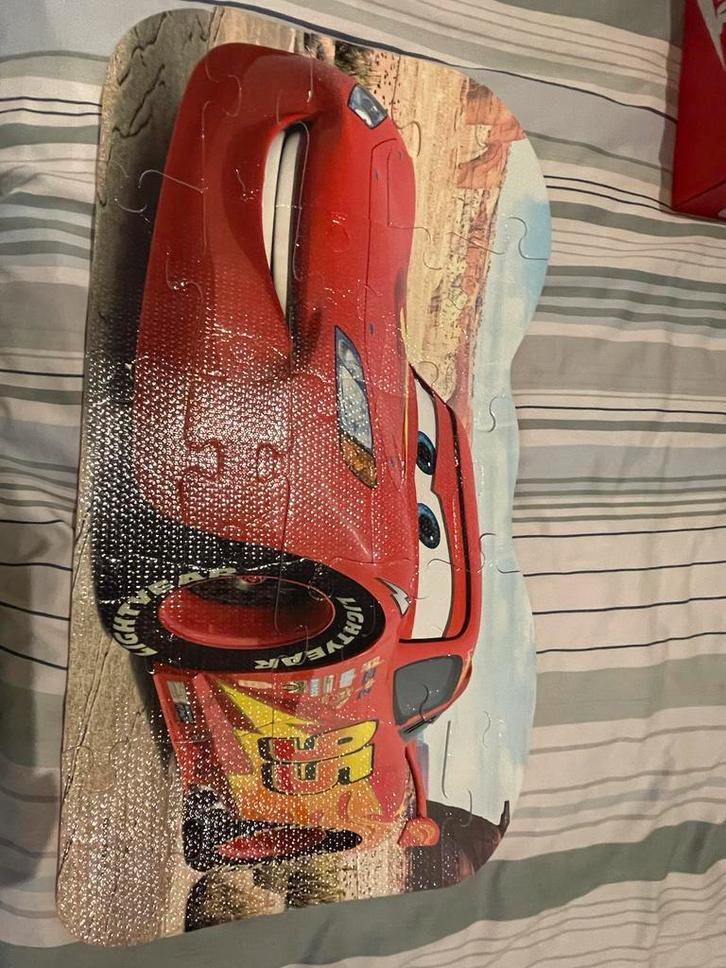 Cars Puzzel - Makkelijk voor 2-5 jaar, Kinderen en Baby's, Speelgoed | Kinderpuzzels, Zo goed als nieuw, 2 tot 4 jaar, 10 tot 50 stukjes