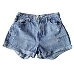 FB Sister korte jeans blauw XL, Kleding | Dames, Spijkerbroeken en Jeans, Ophalen of Verzenden, Zo goed als nieuw, Blauw, W33 - W36 (confectie 42/44)